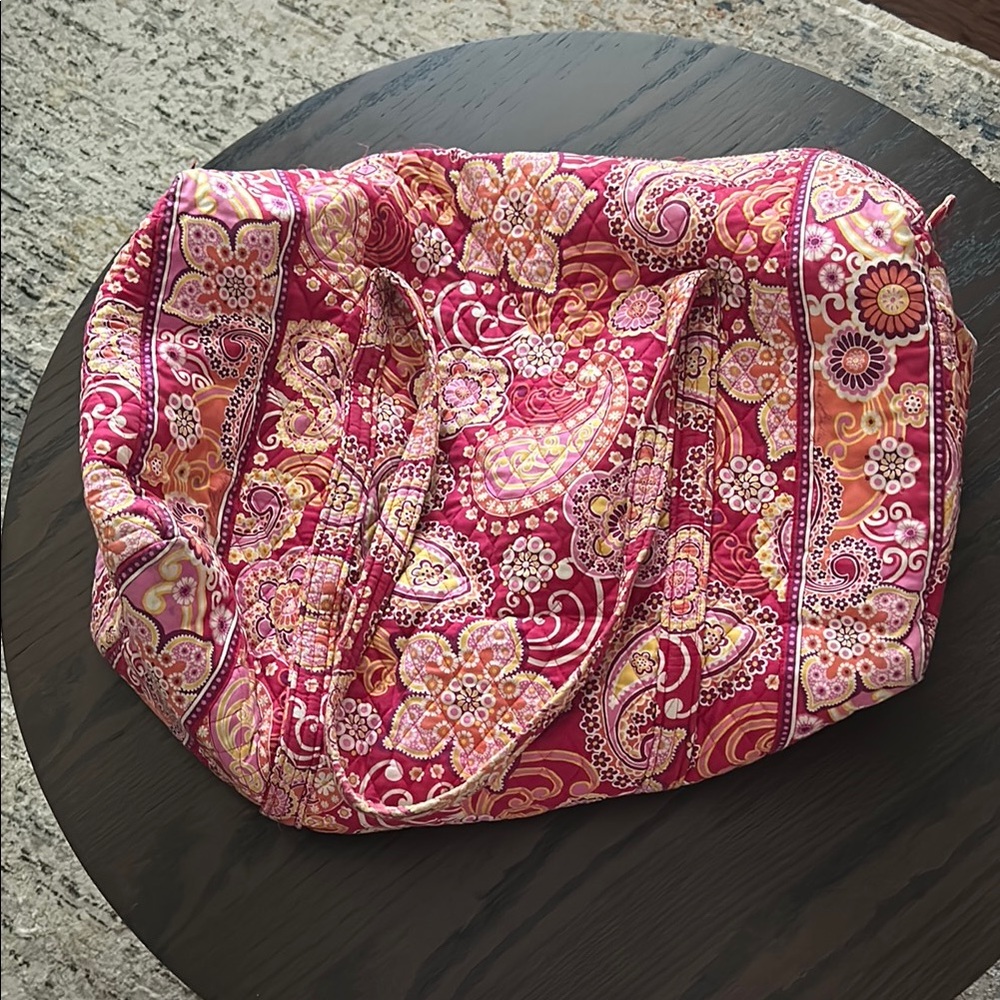 Vera Bradley Paisley Large Duffel Bag